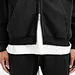 logo zipper hoodie
