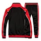 Embroidery jogging tracksuit