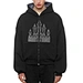 zip up sleeveless hoodie
