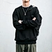 mens washed sweatshirt