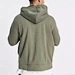 fleece full zip hooded jacket