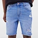 ripped denim shorts