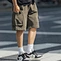 khaki mens cargo shorts
