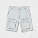ladies denim cargo shorts