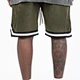 Custom Logo Shorts Brand High Quality Men Contrast Tape Mesh Shorts Summer Gym Drawstring Shorts For Men