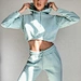 woman two piece tracksuit