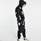 zip french terry hoodie