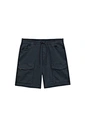 elastic waist uniform shorts