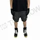 elastic waist uniform shorts