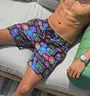 men shorts elastic waist