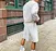 brand short sleeve tracksuit