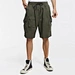mens cargo shorts elastic waist