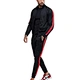 track suit with side stripes