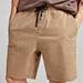 light cotton twill shorts