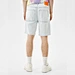 denim cargo shorts