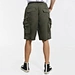 elastic waist cargo shorts