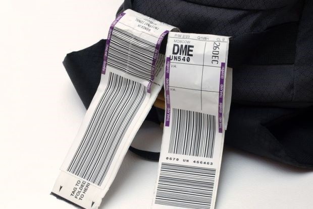 Custom size paper suitcase UHF airplane RFID luggage tags