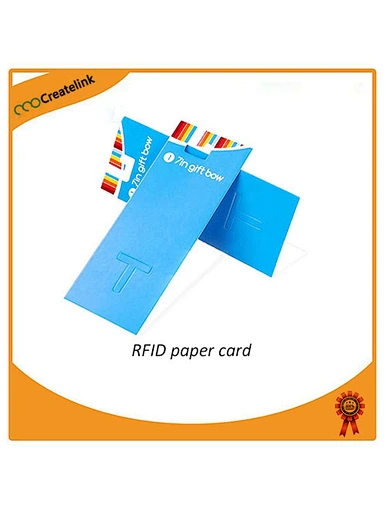 RFID paper ticket