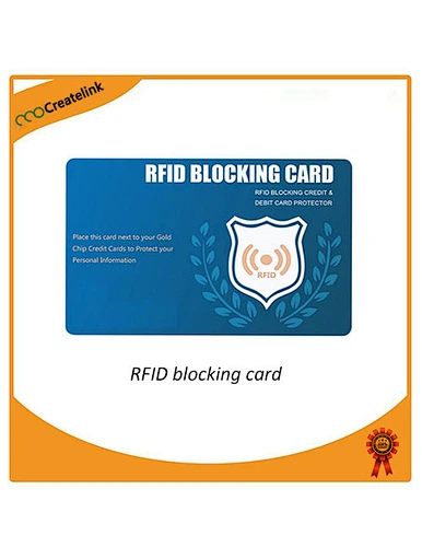 RFID blocking card