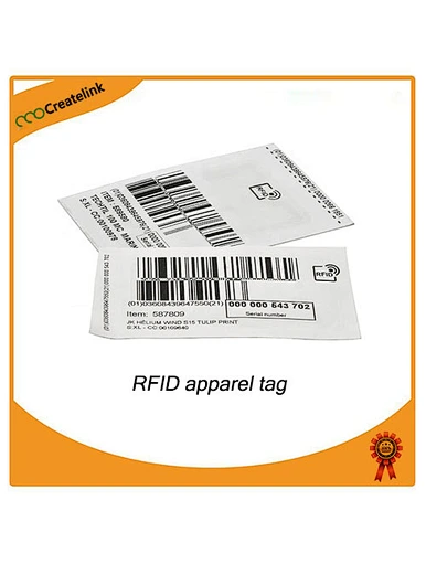 RFID apparel tag