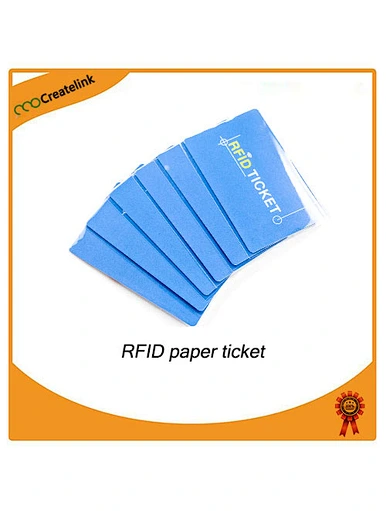RFID paper ticket
