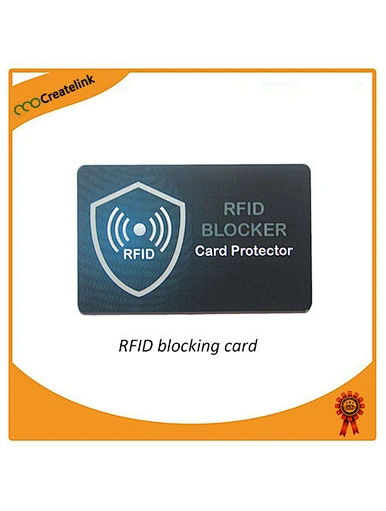 RFID blocking card