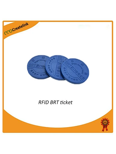 RFID subway ticket