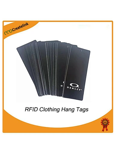 Custom  Clothes Price And Size Tags RFID Clothing Hang Tags