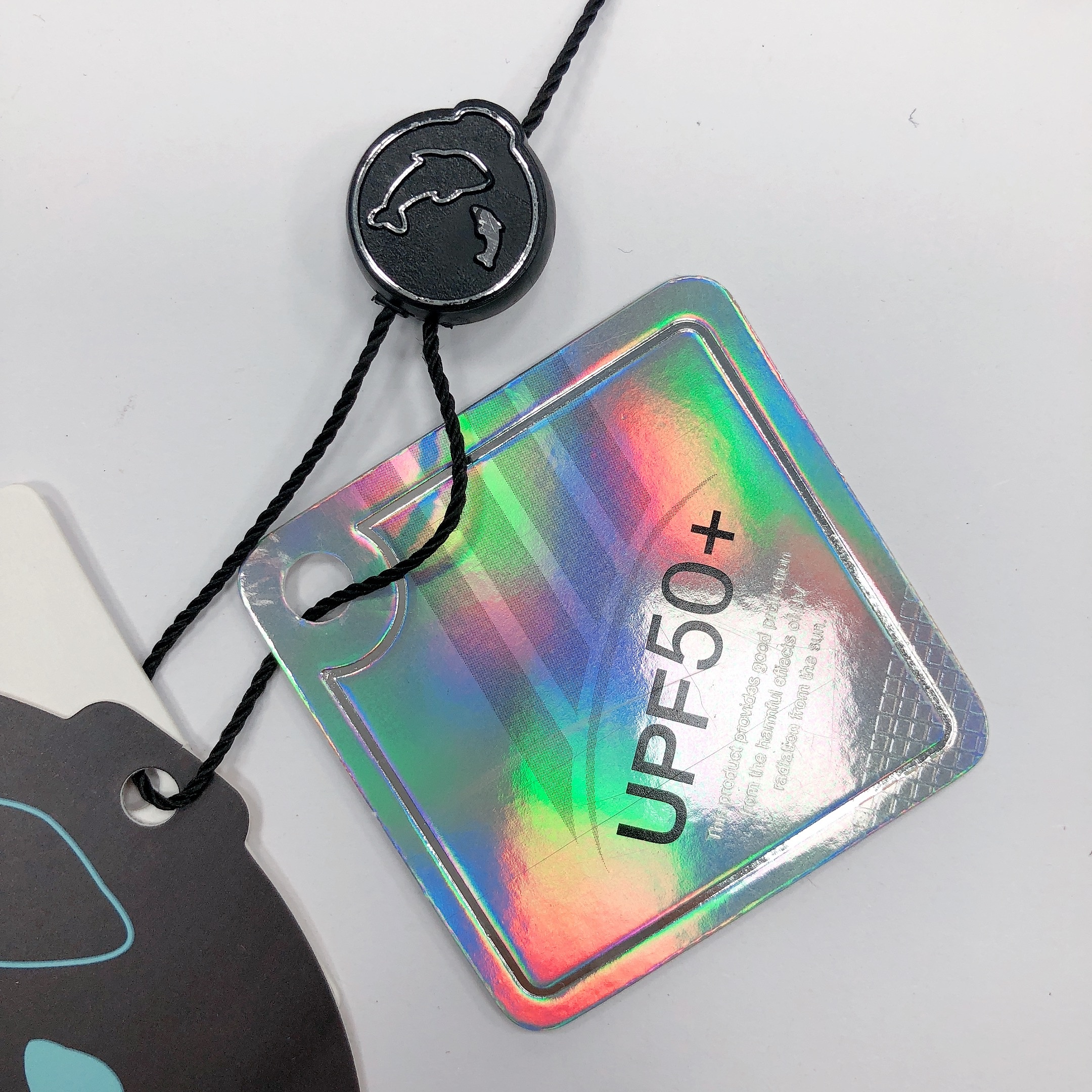 OEM Rfid Hang Tag For Swimwear And Black Paper Hang Tag With Barcode For Apparel Accessory