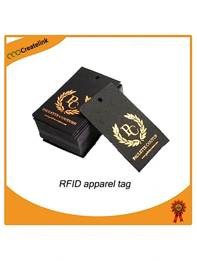 RFID Apparel Tracking Management Passive  Clothing Hang Tag