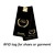 Custom printed Black Paper Clothing RFID Hang Tags