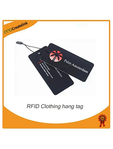 RFID clothing hang tag