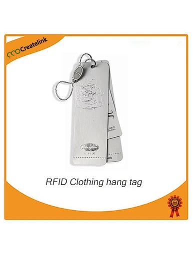 RFID clothing hang tag