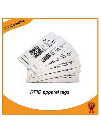 RFID apparel tag