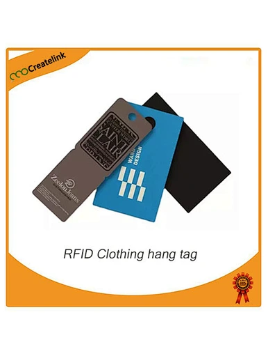 RFID clothing hang tag