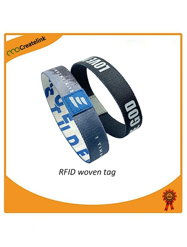 RFID fabric woven label
