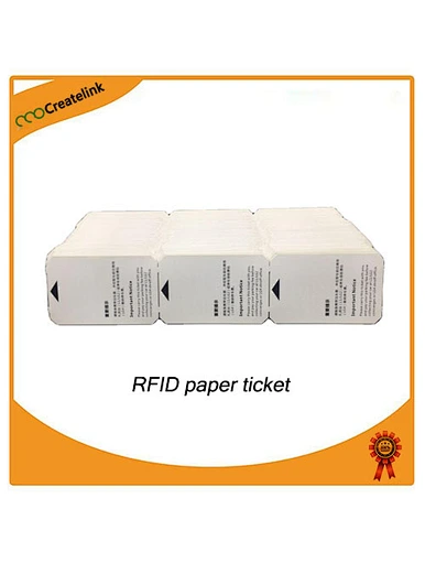 RFID paper ticket