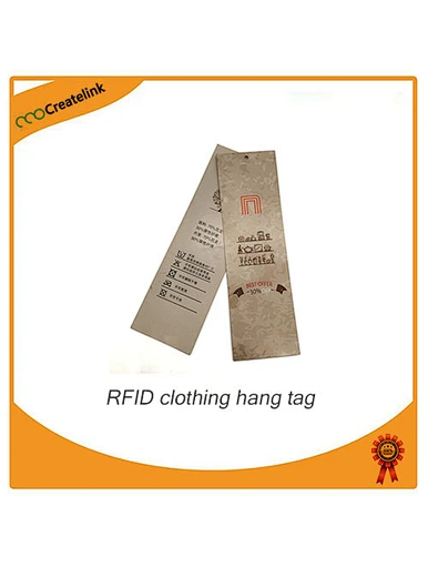 RFID clothing hang tag