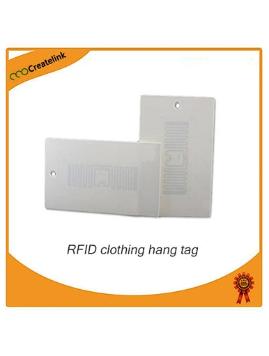 RFID clothing hang tag