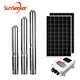 Prix ​​du système de pompe de puits d'eau submersible à énergie solaire de 4 pouces 48V Système de pompe à eau solaire