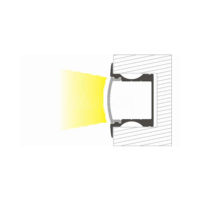 Aluminum Profile for 12mm LED strip