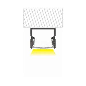 Aluminum Profile for 10mm LED strip