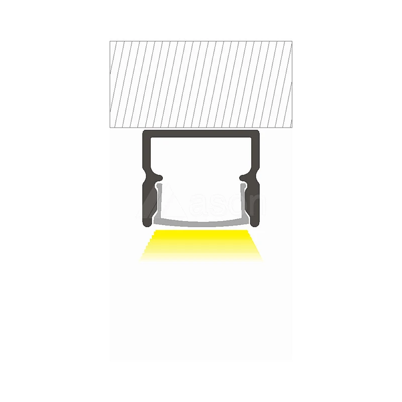 Aluminum Profile for 10mm LED strip