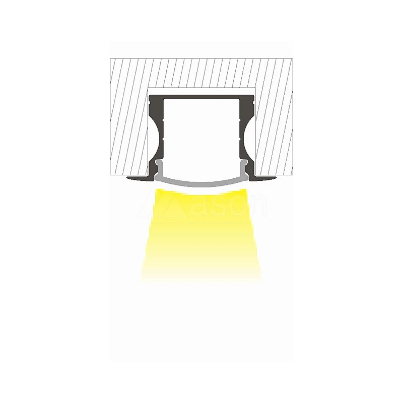 Aluminum Profile for 12mm LED strip