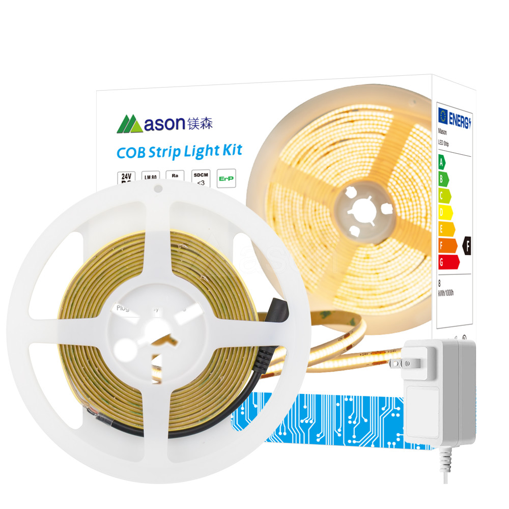 280LED/m COB Strip Light Kit