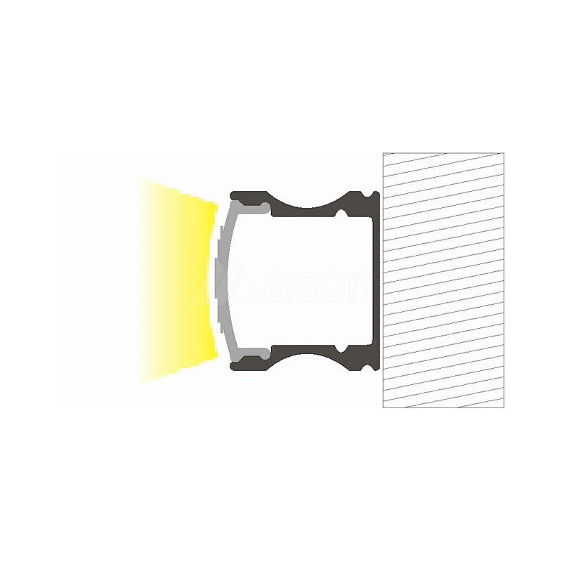 Aluminum Profile for 12mm LED strip