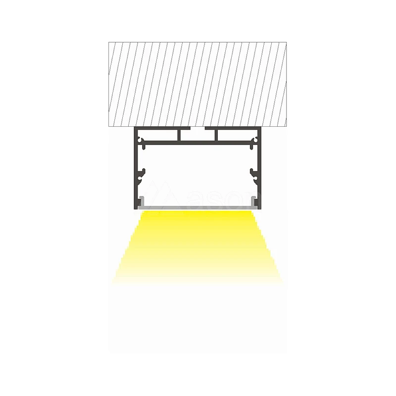 Aluminum Profile for <46mm LED strip