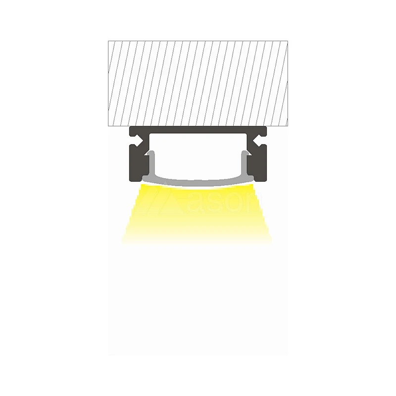 Aluminum Profile for 12mm LED strip