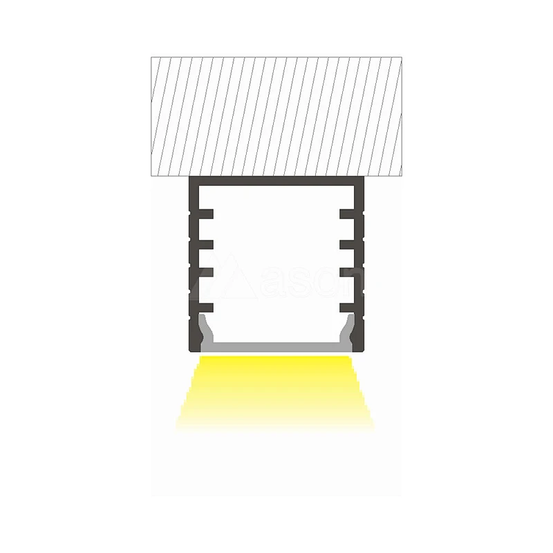 Aluminum Profile for 12mm LED strip