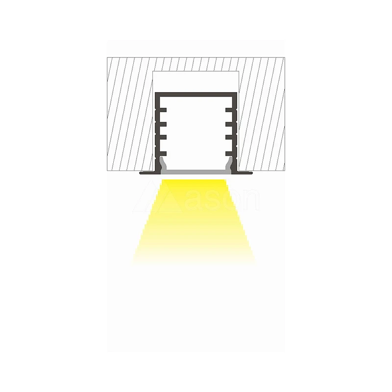 Aluminum Profile for 12mm LED strip